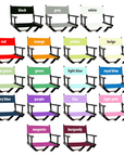 Premium Director Chair and Carry Bag Bundle  With a FREE Script Holder!