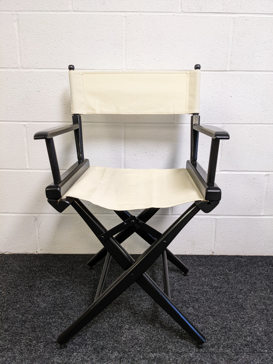 Director Chair - Made in USA - Black - Round
