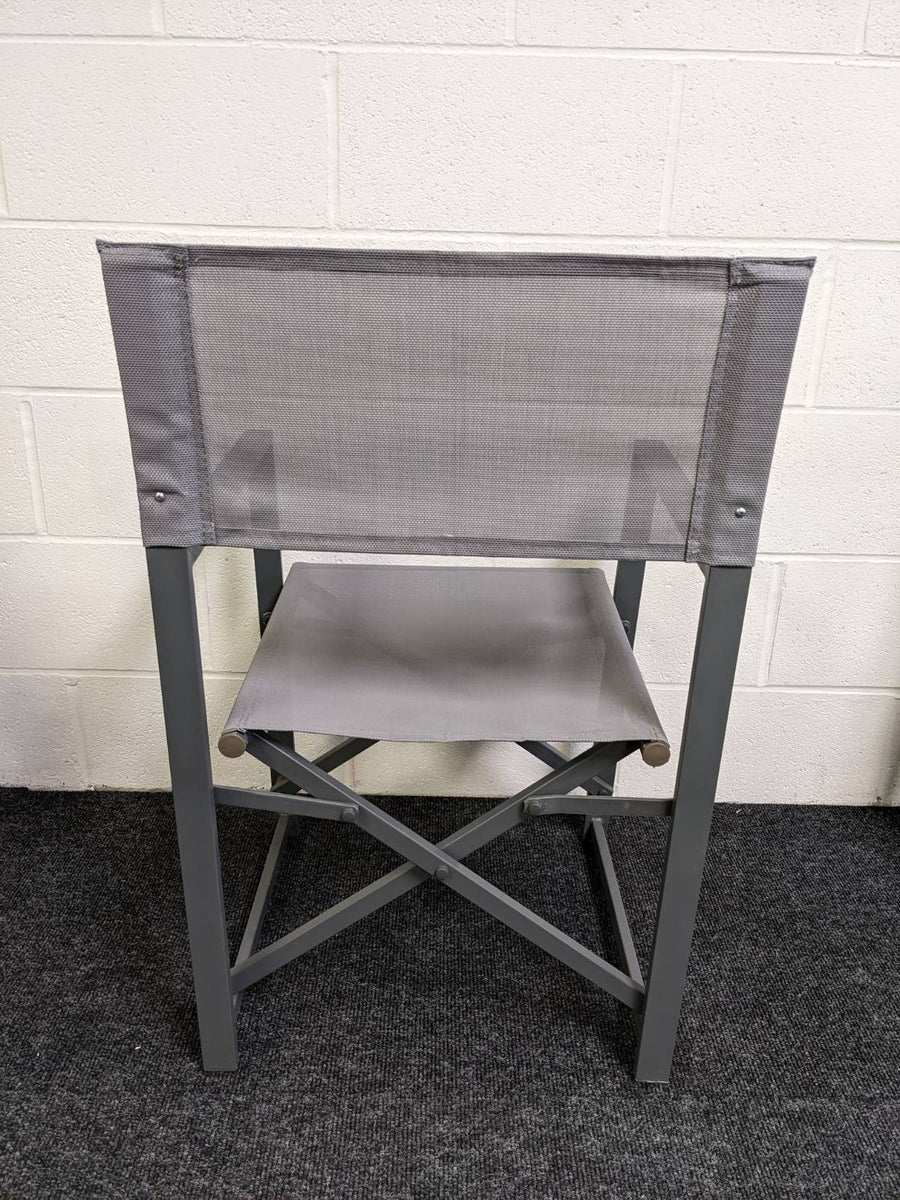 Aluminium Director Chair - Grey
